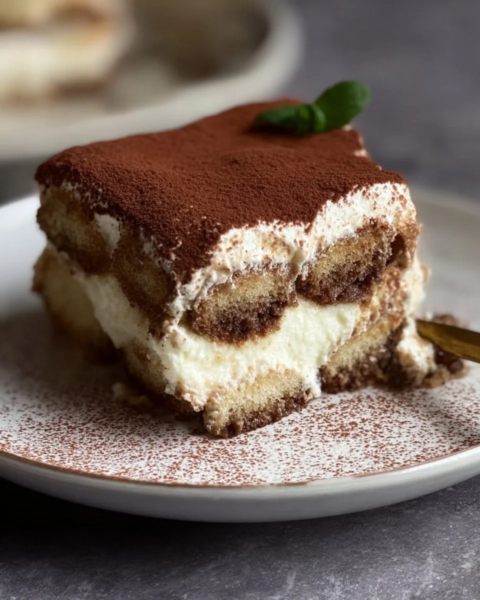 Authentic Italian Tiramisu