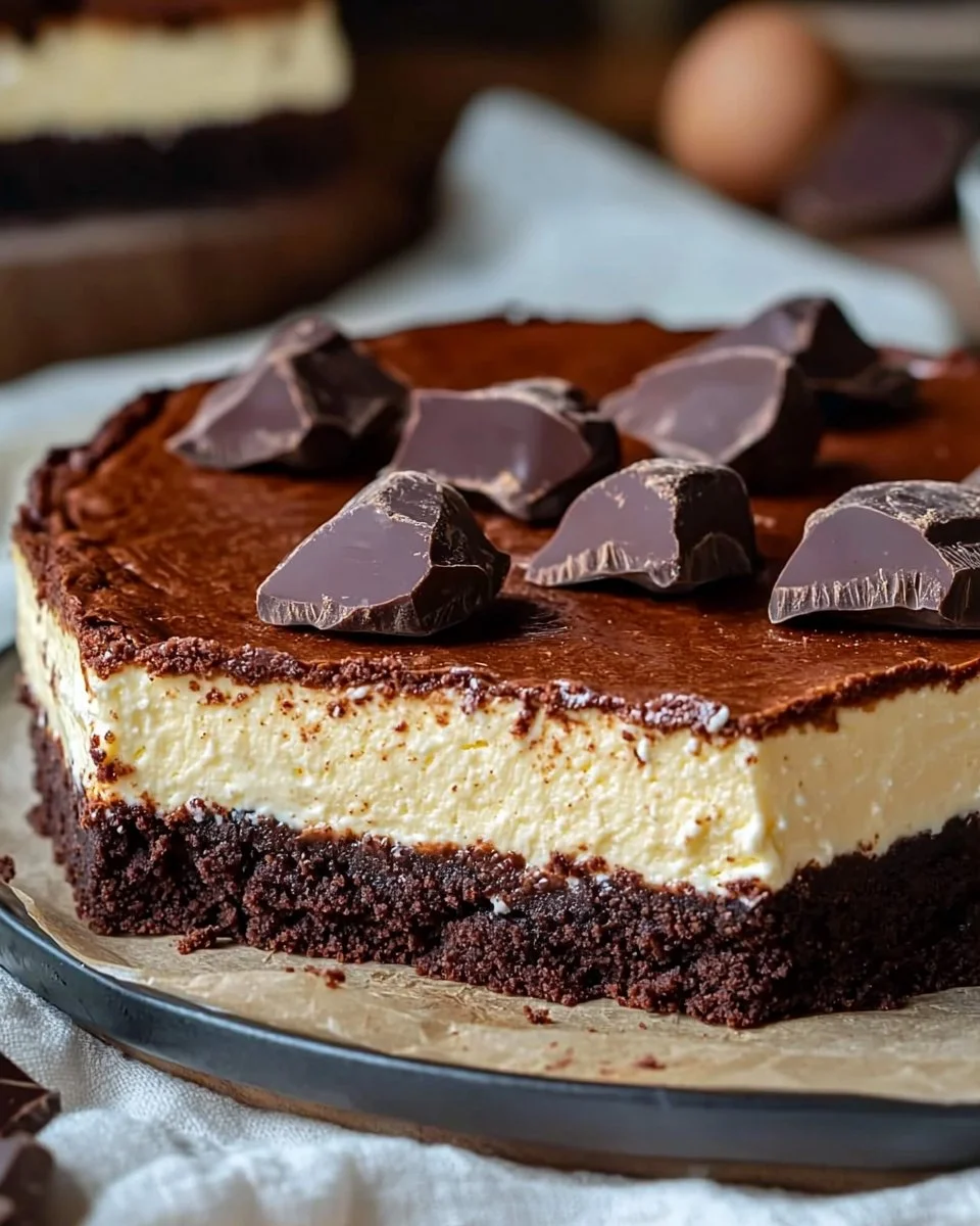 Brownie Cheesecake