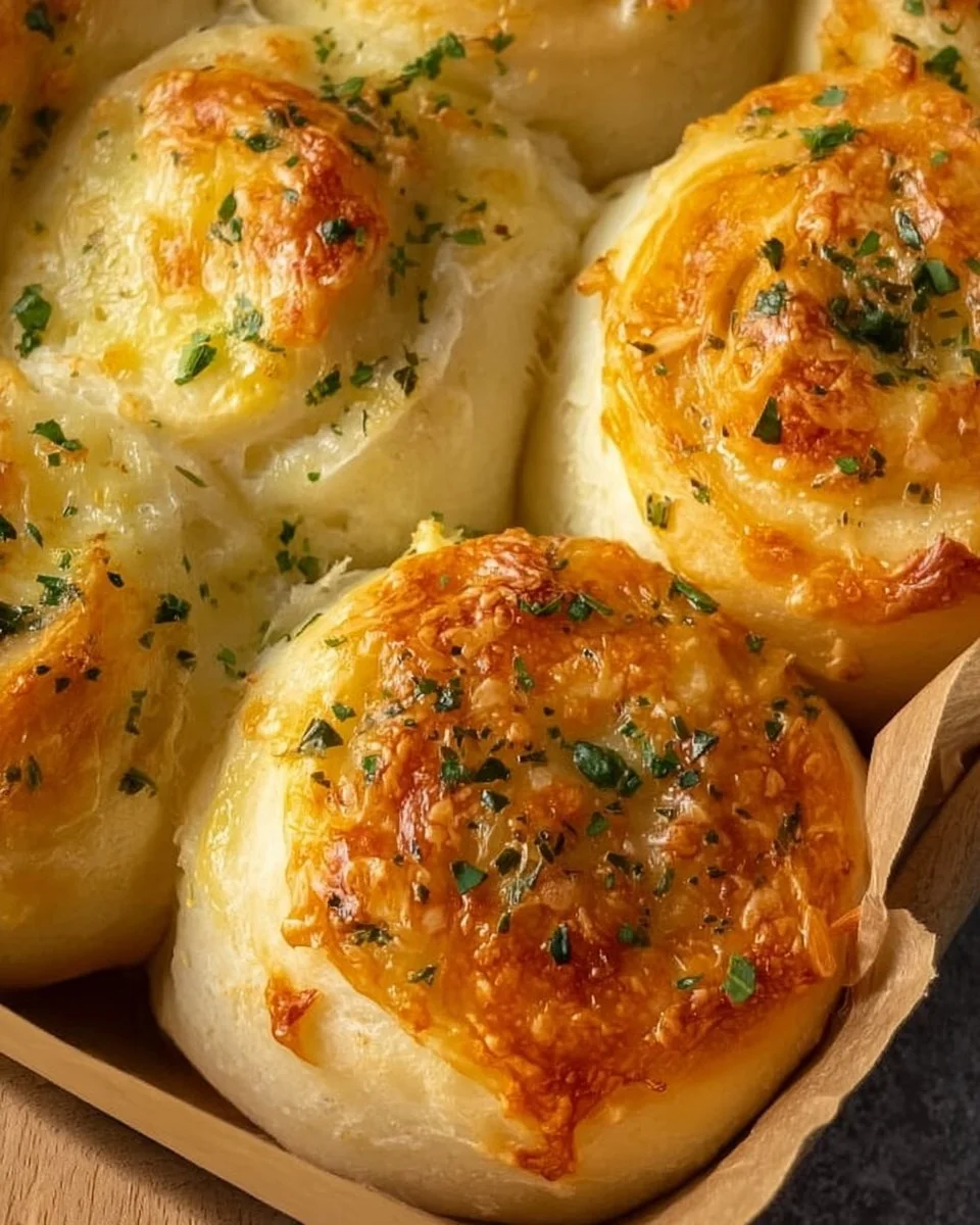 Buttery Cheese Garlic Rolls, Everyone Will Love Them!