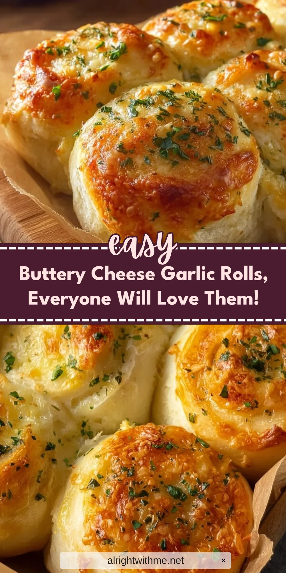 Buttery Cheese Garlic Rolls, Everyone Will Love Them!