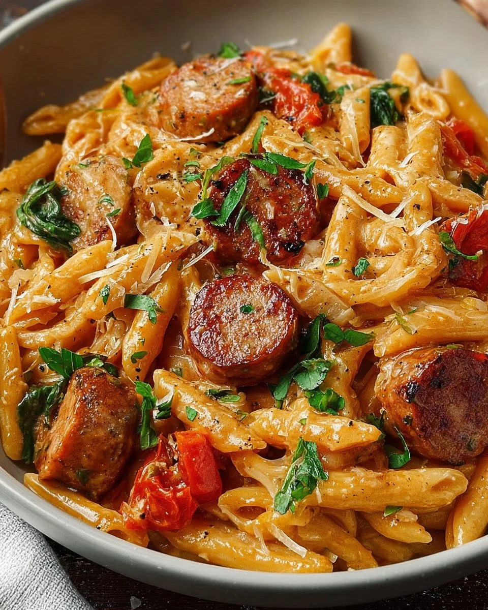 Cajun Sausage Pasta