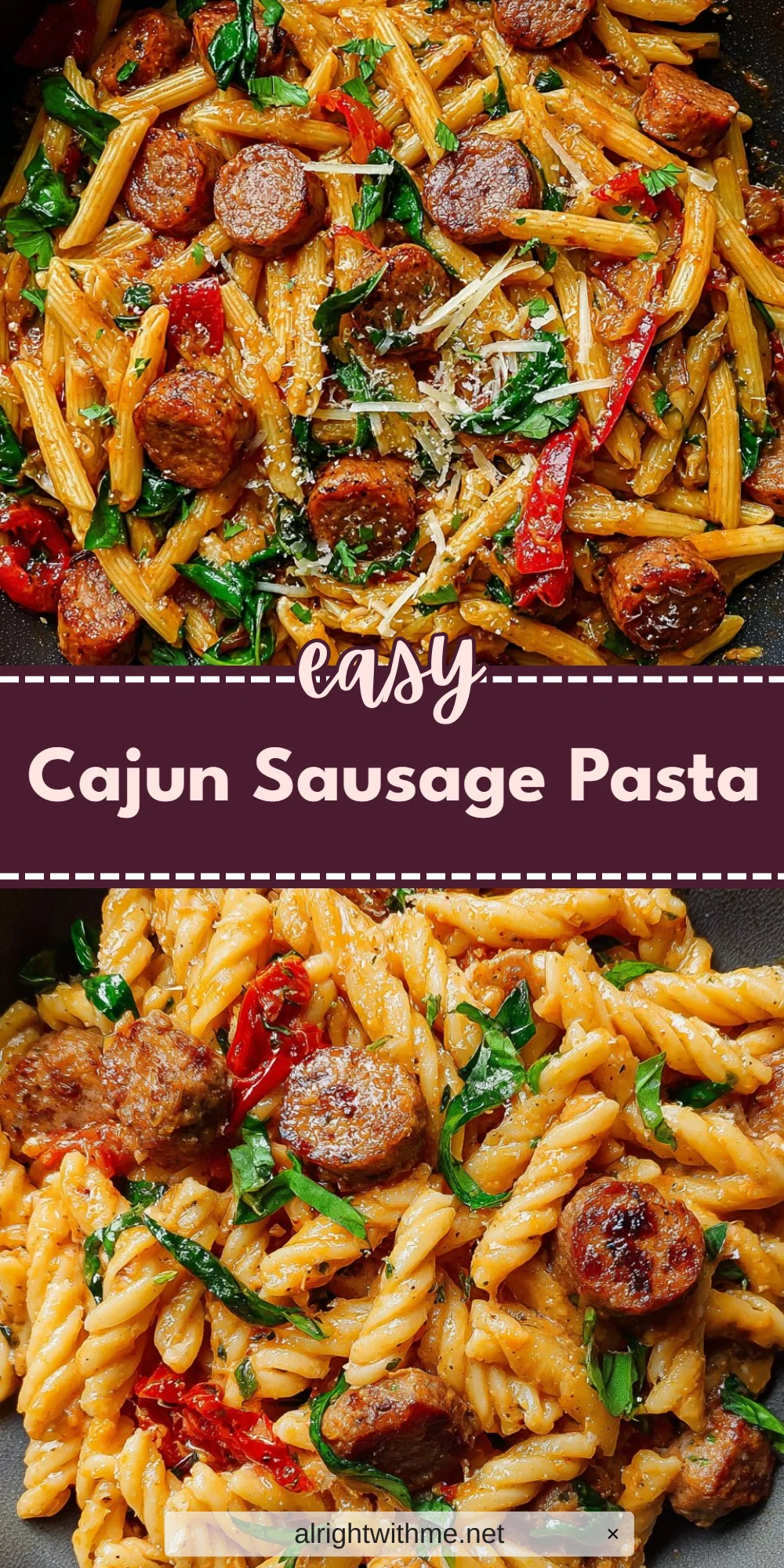 Cajun Sausage Pasta