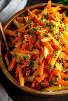 Healthy Carrot Apple Salad with colorful veggies and fruits