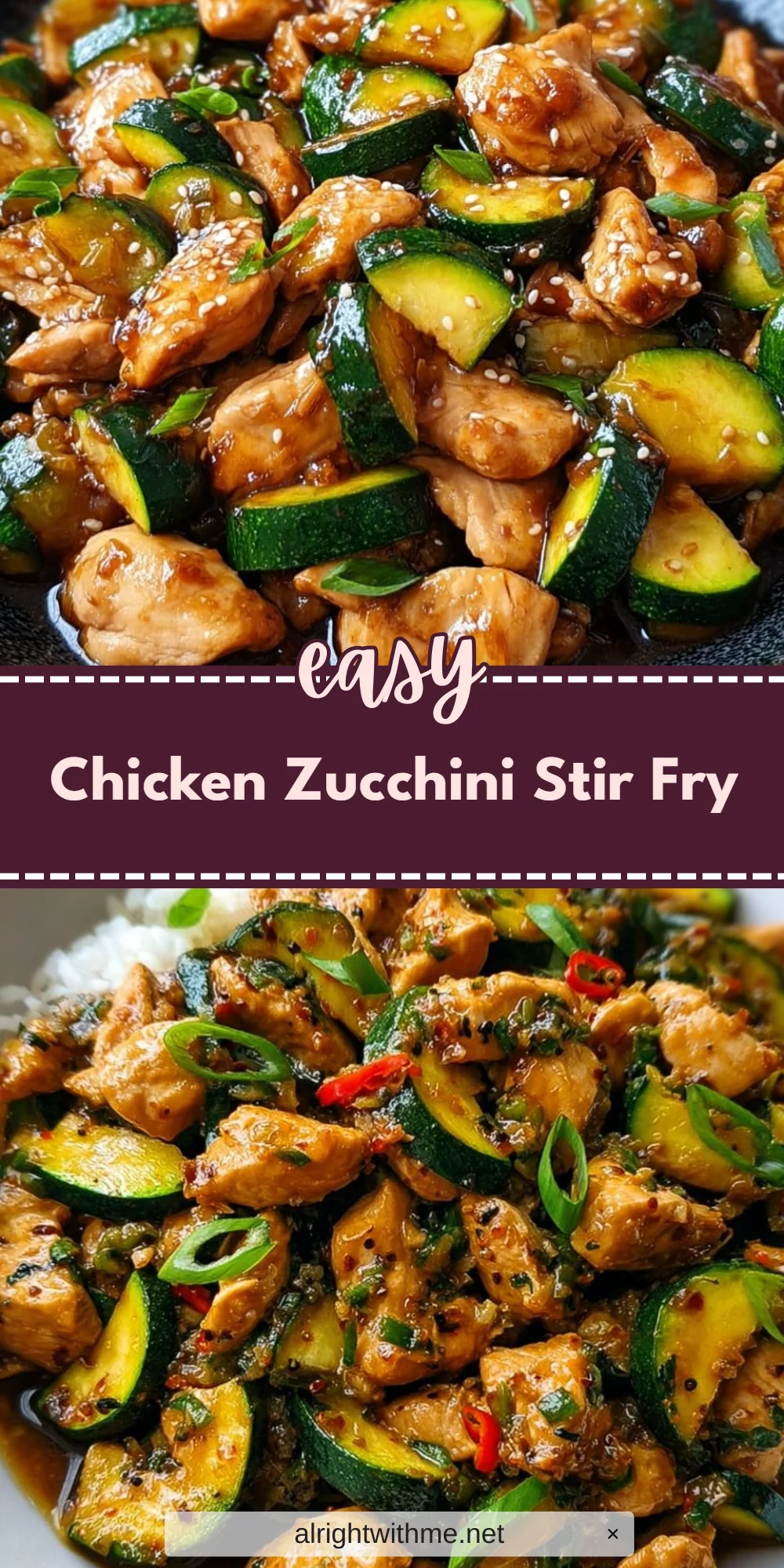 Chicken Zucchini Stir Fry