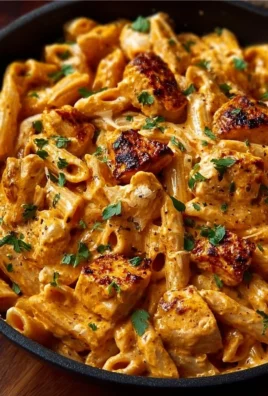 Creamy cowboy butter chicken pasta cooked with rich spices and herbs