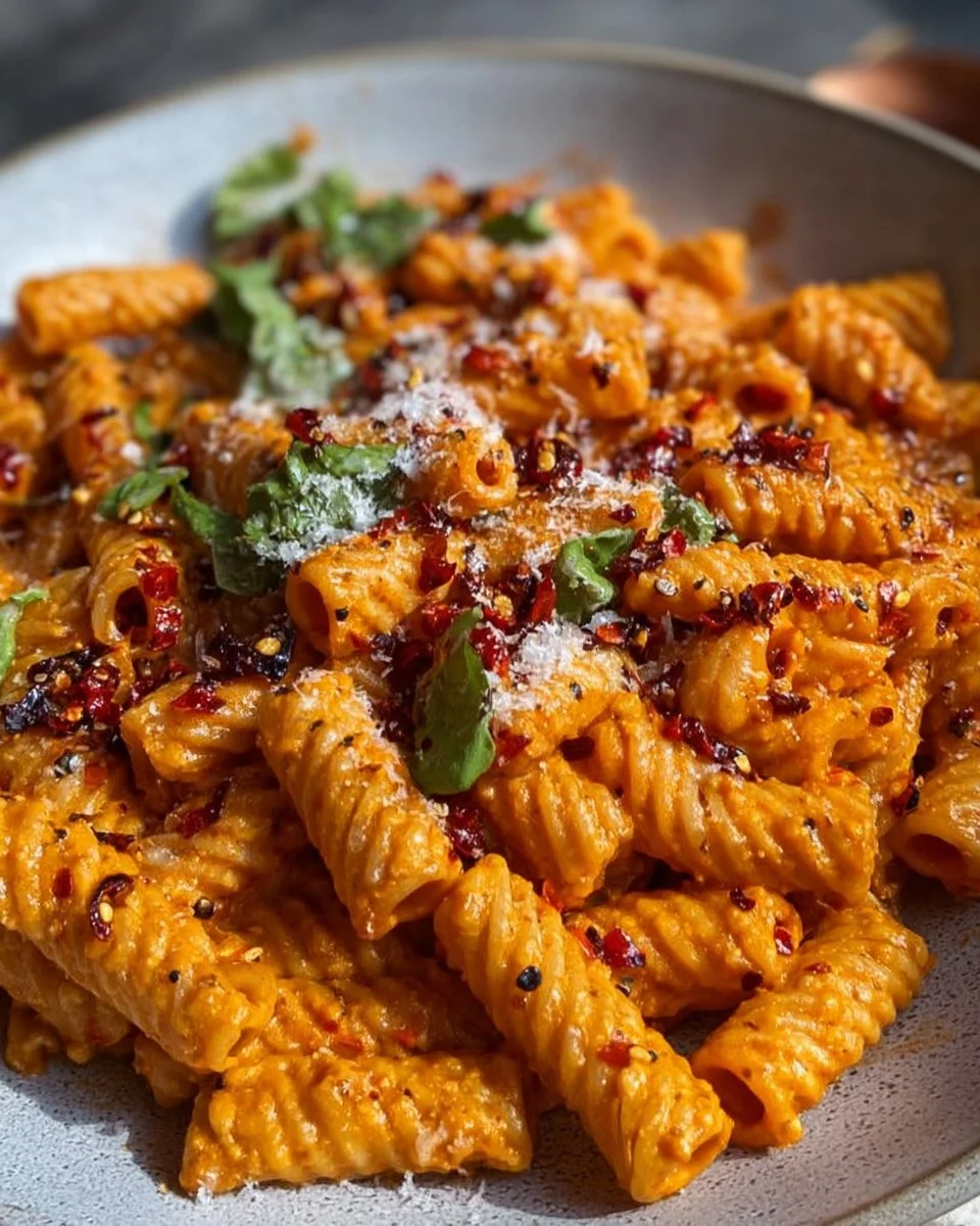 Creamy Chili Oil Pasta