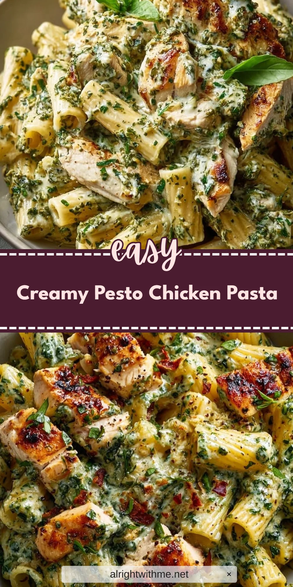 Creamy Pesto Chicken Pasta