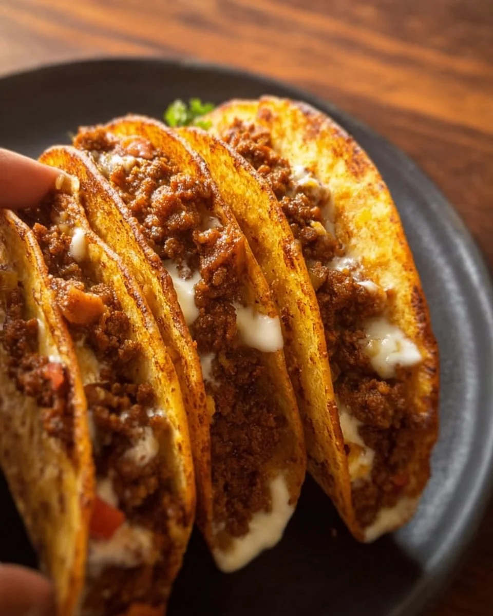 Crispy Ground Beef Tacos