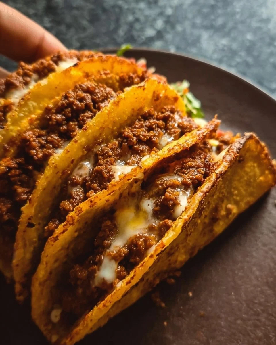 Crispy Ground Beef Tacos