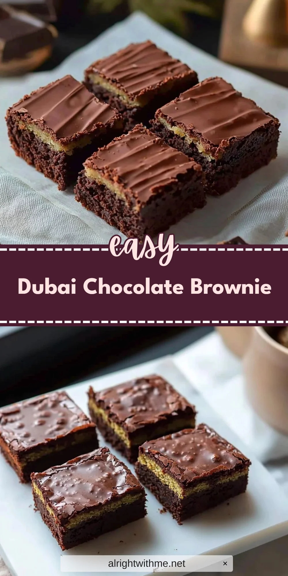 Dubai Chocolate Brownie