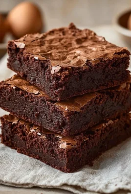Delicious easy homemade brownies freshly baked on a cooling rack