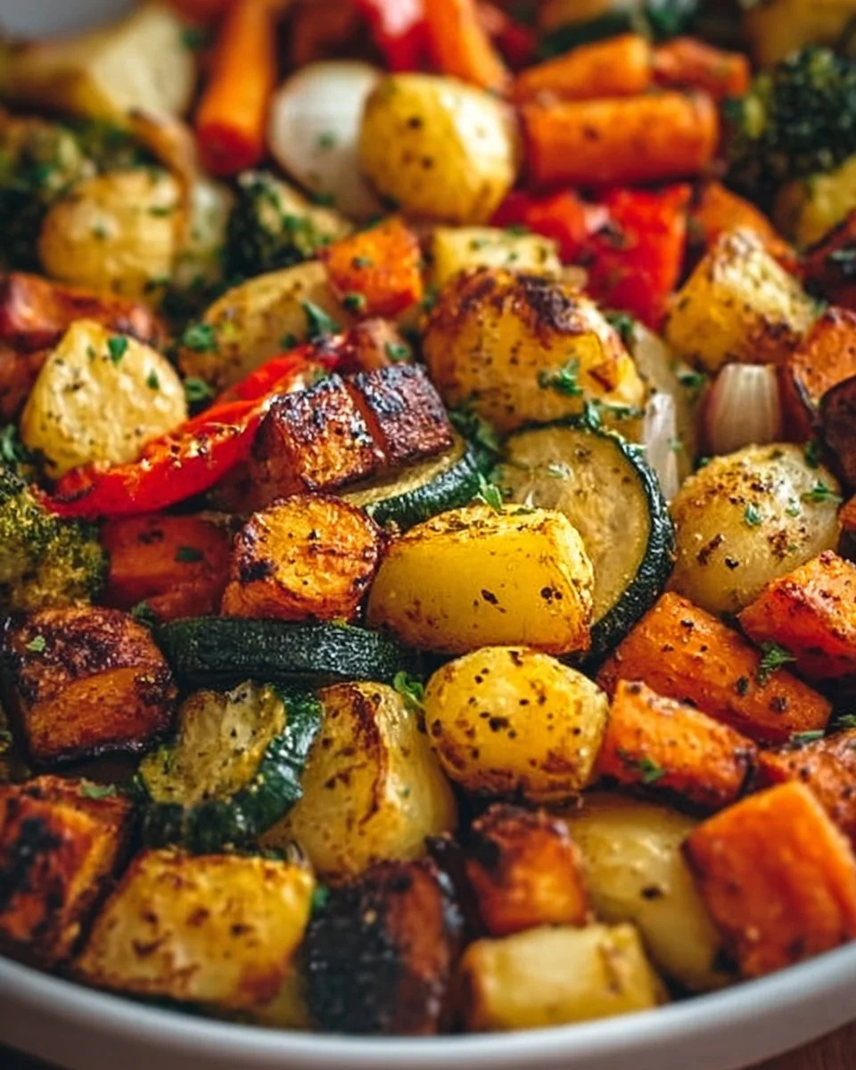 Garlic Roasted Vegetables
