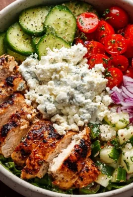 Delicious Greek Chicken Bowls with fresh ingredients and vibrant flavors