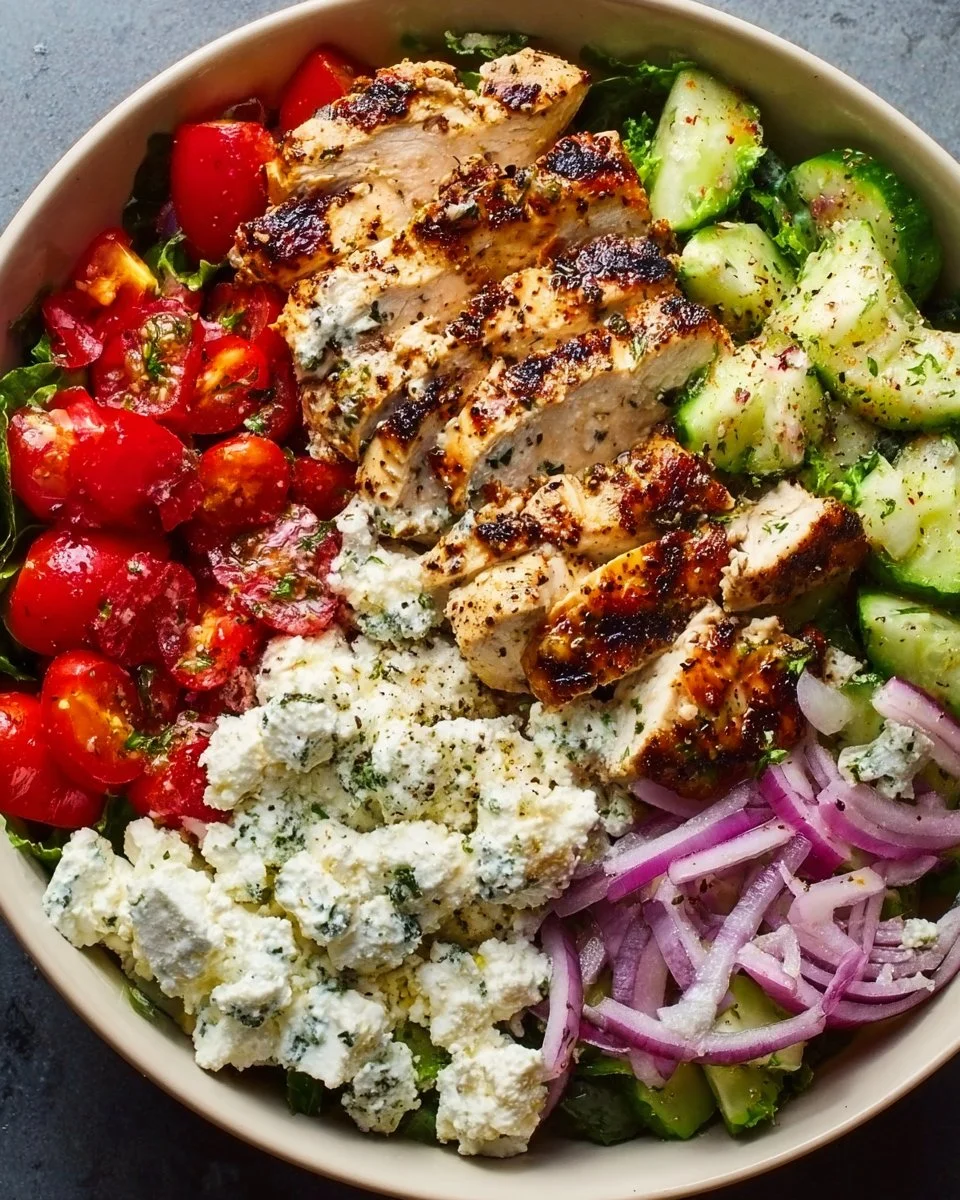 Greek Chicken Bowls