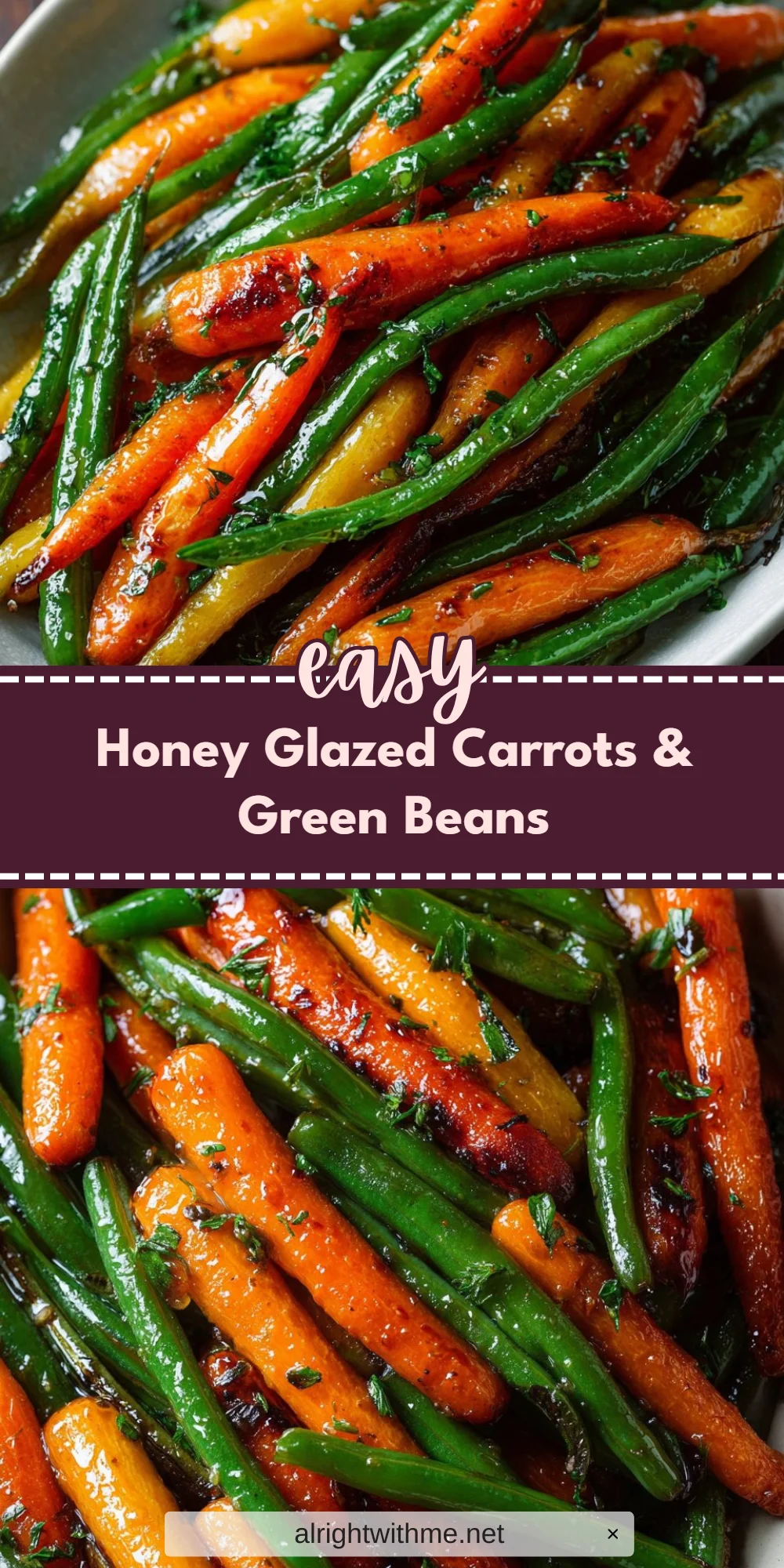 Honey Glazed Carrots & Green Beans