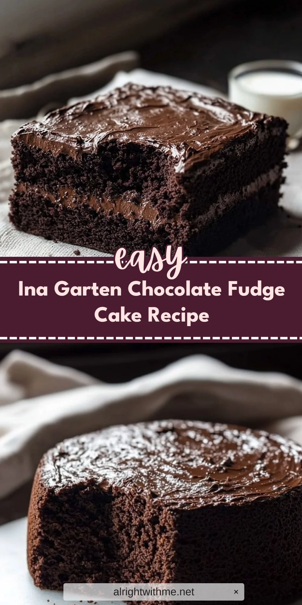 Ina Garten Chocolate Fudge Cake Recipe