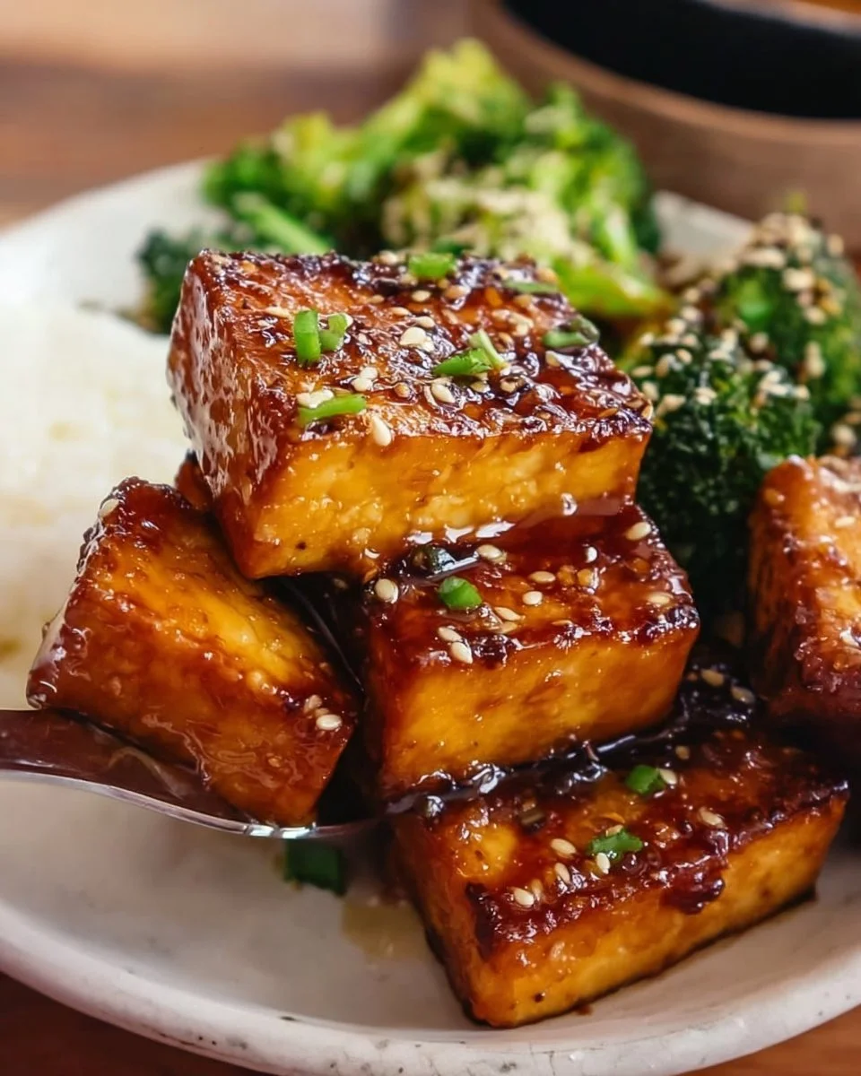 Maple Glazed Tofu