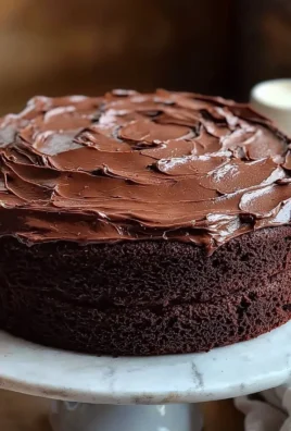 Delicious Matilda Style Chocolate Cake with rich chocolate frosting and sprinkles