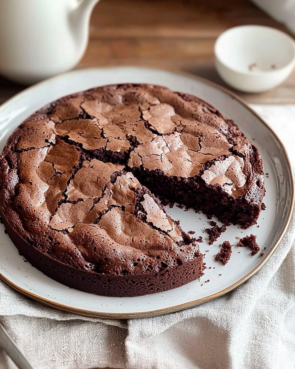 Moist Chocolate Cake: English Recipe