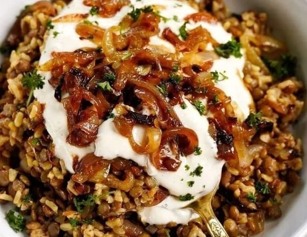 Mujadara translates to "Lentils" in English.