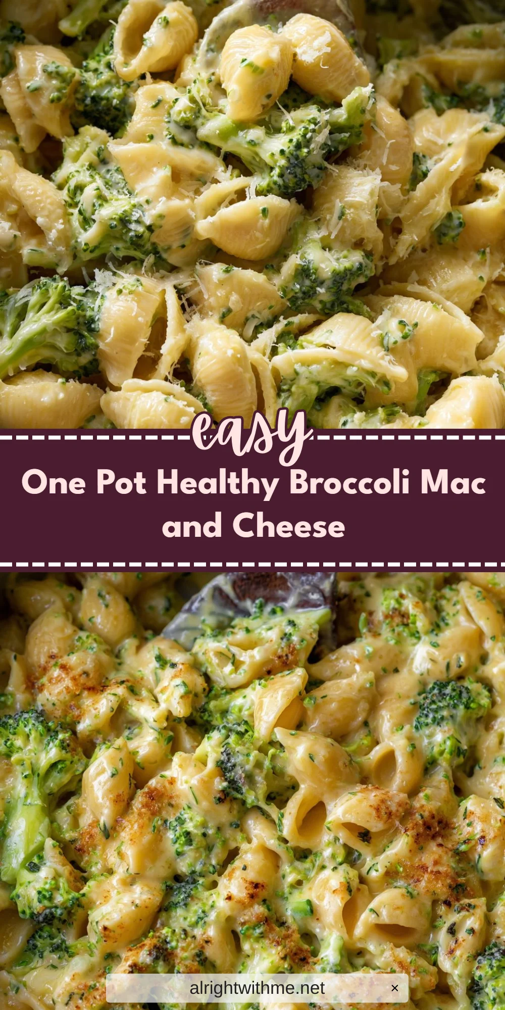 One Pot Healthy Broccoli Mac and Cheese
