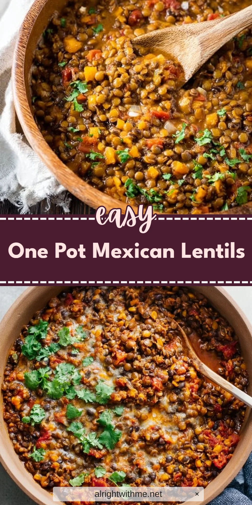 One Pot Mexican Lentils