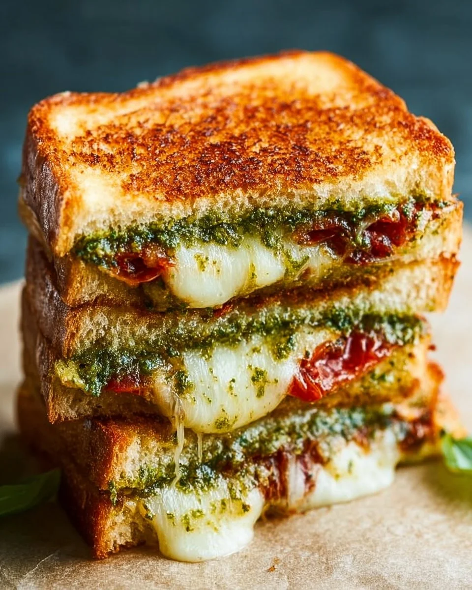 Pesto Grilled Cheese
