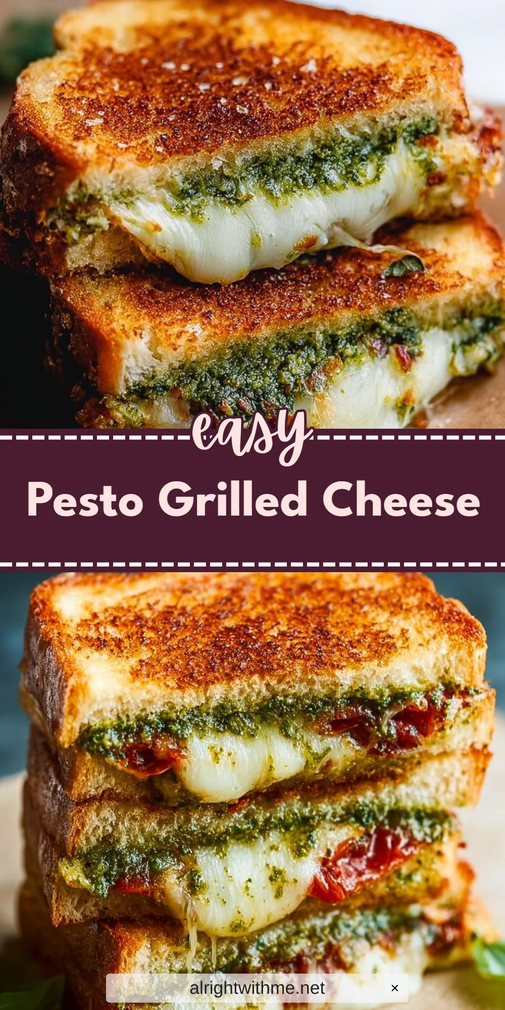 Pesto Grilled Cheese