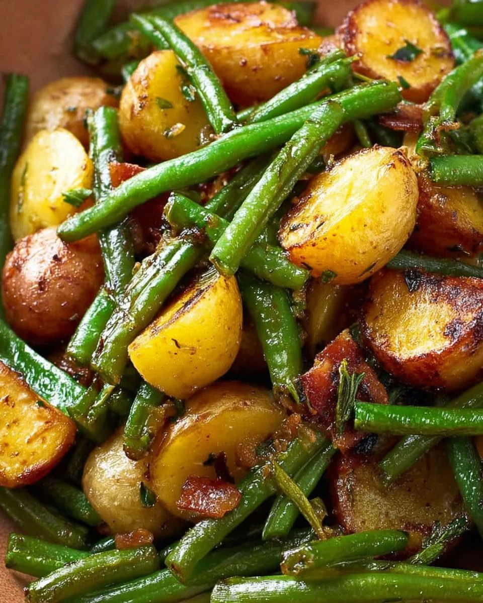Potatoes and Green Beans
