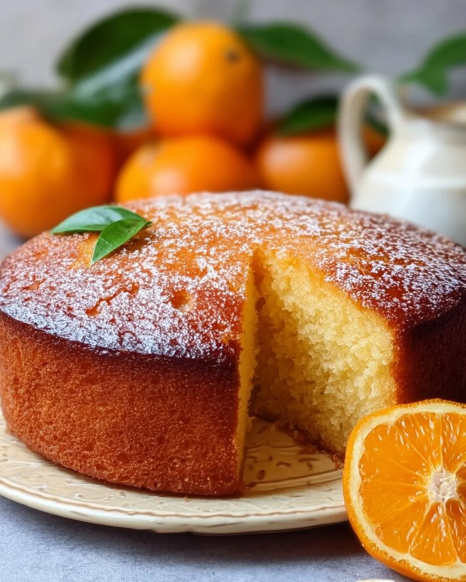 Sicilian Whole Orange Cake