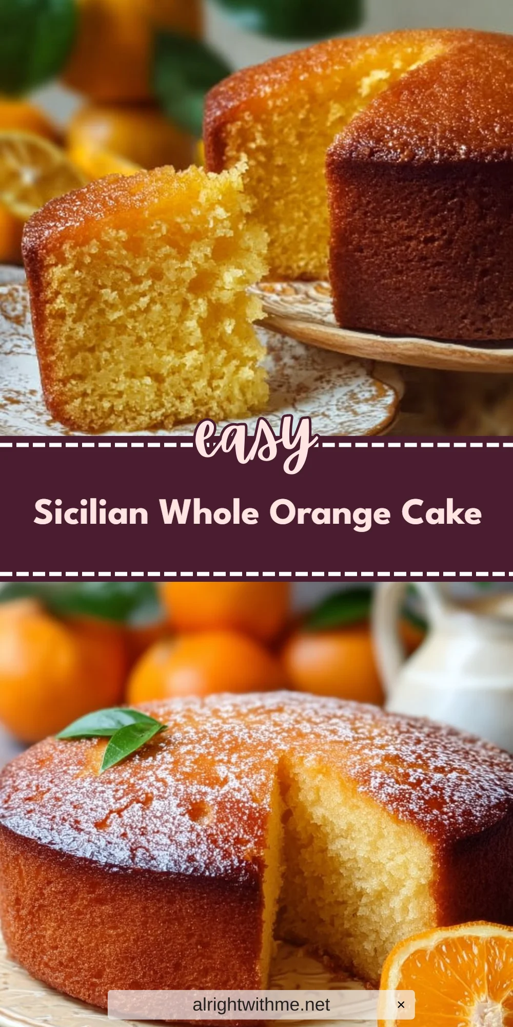 Sicilian Whole Orange Cake