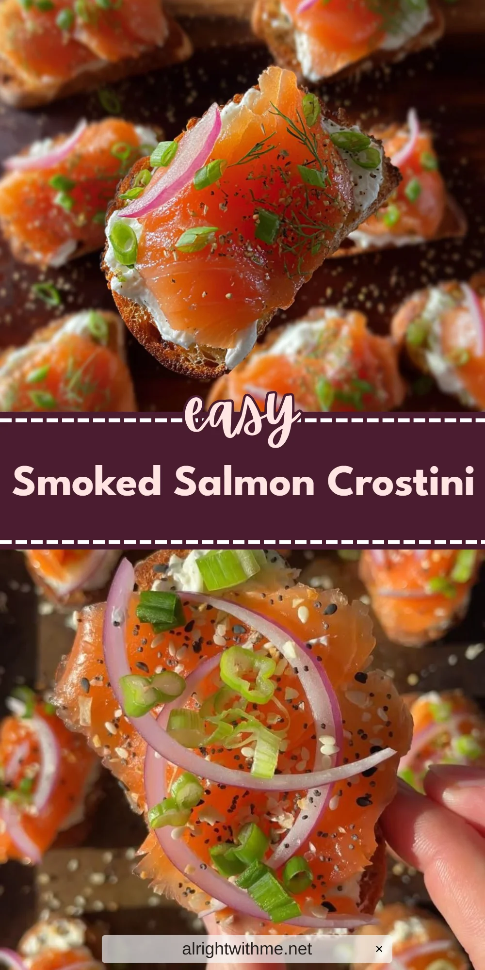 Smoked Salmon Crostini