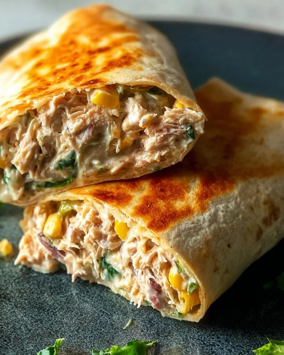 Tuna Melt Wrap