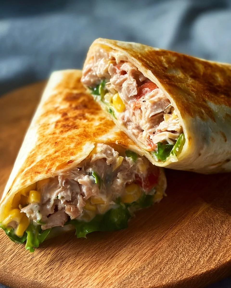 Tuna Melt Wrap