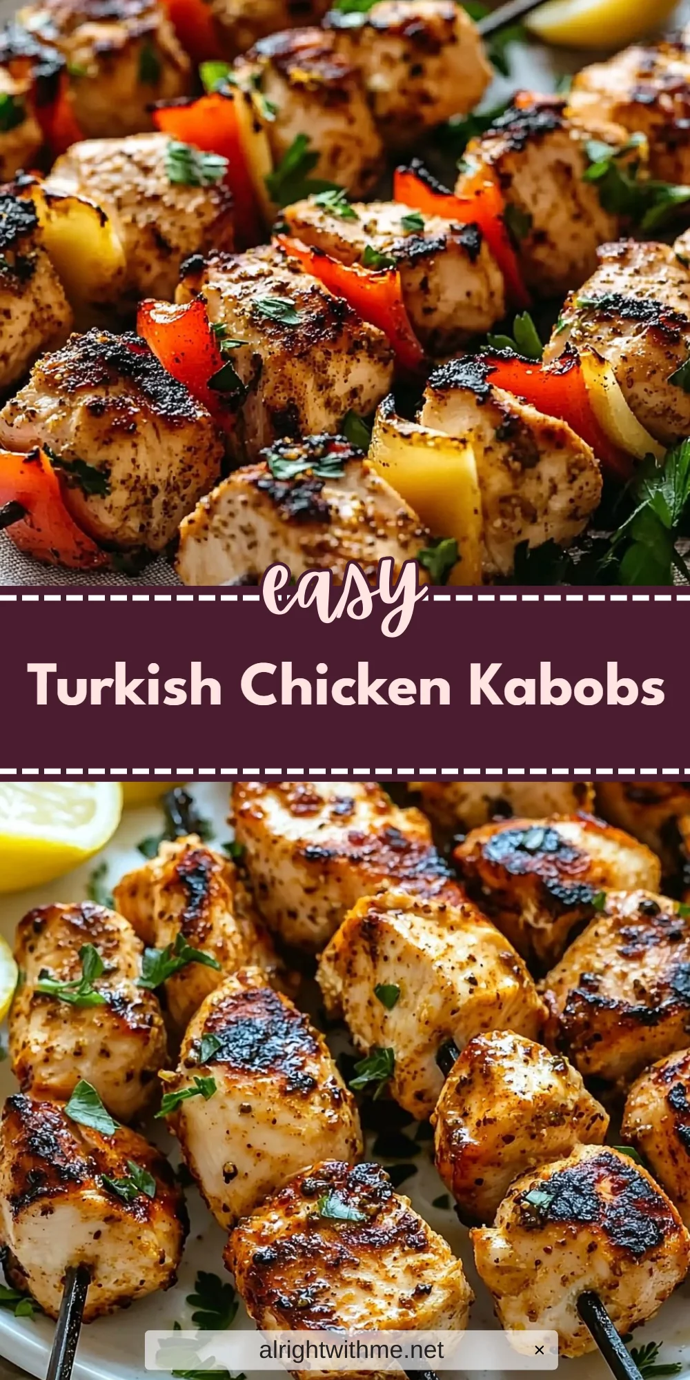 Turkish Chicken Kabobs