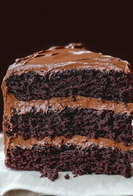 Ultimate decadent gluten free chocolate cake with rich chocolate frosting