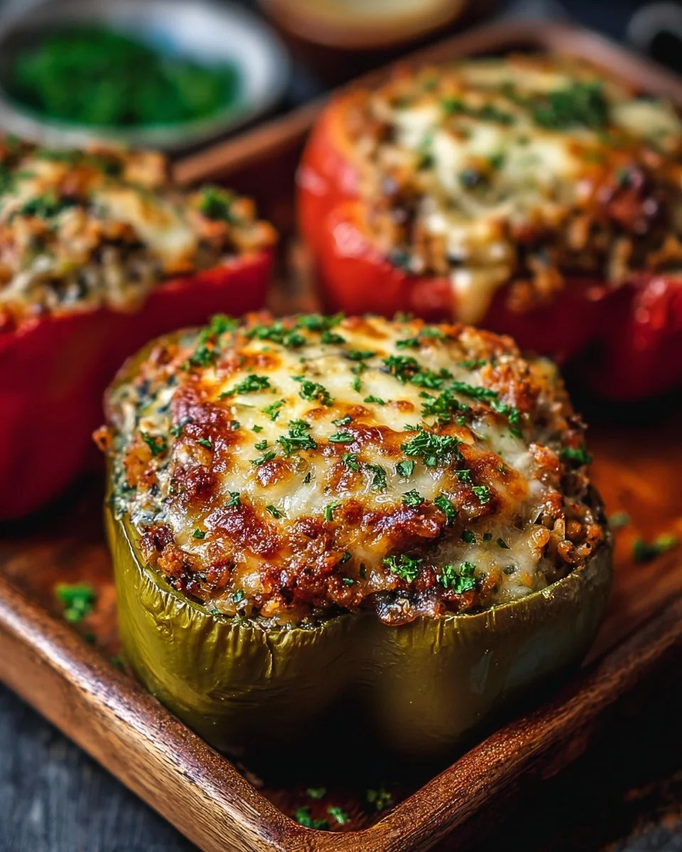 Vegetarian Stuffed Bell Peppers