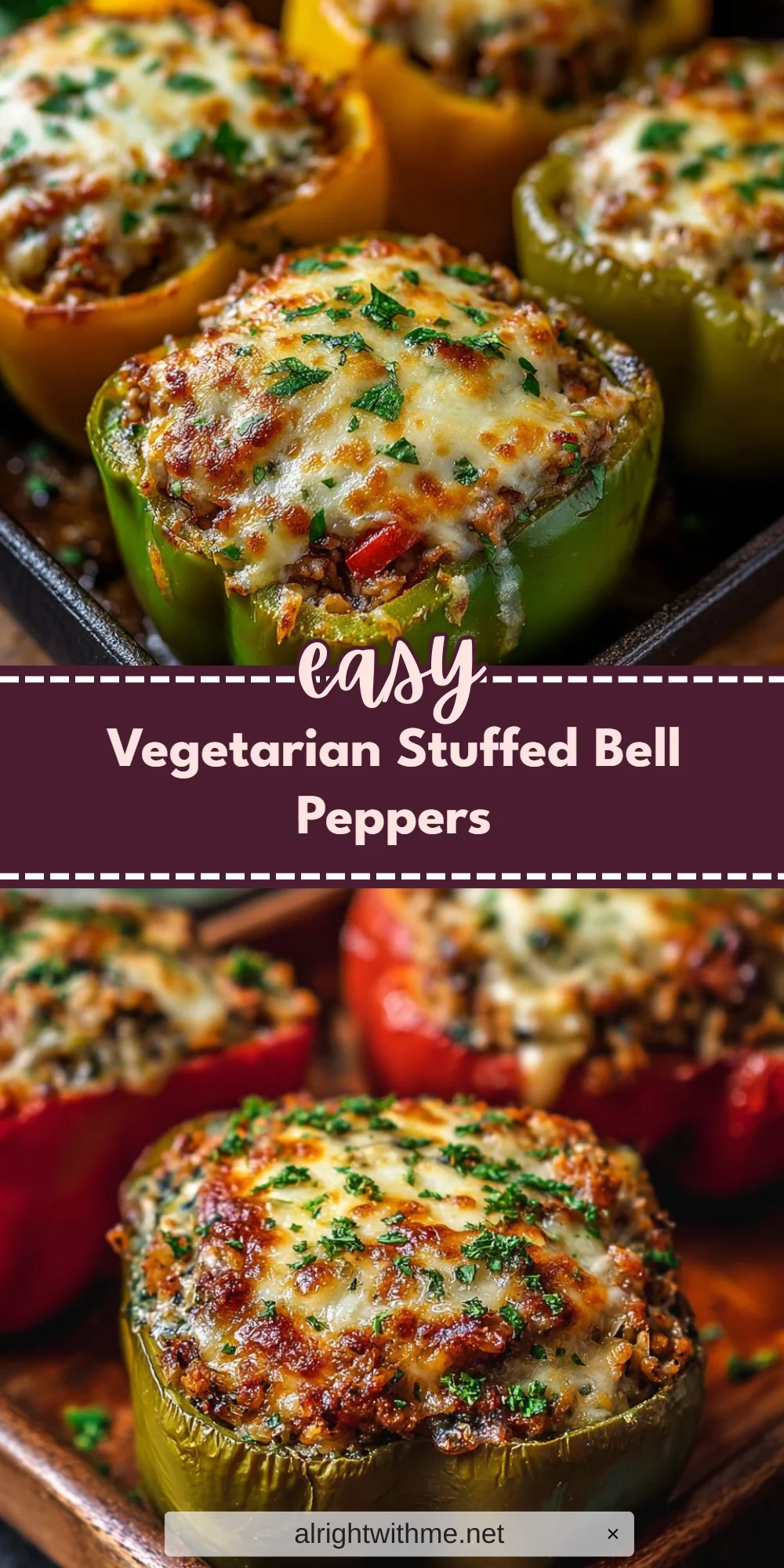 Vegetarian Stuffed Bell Peppers