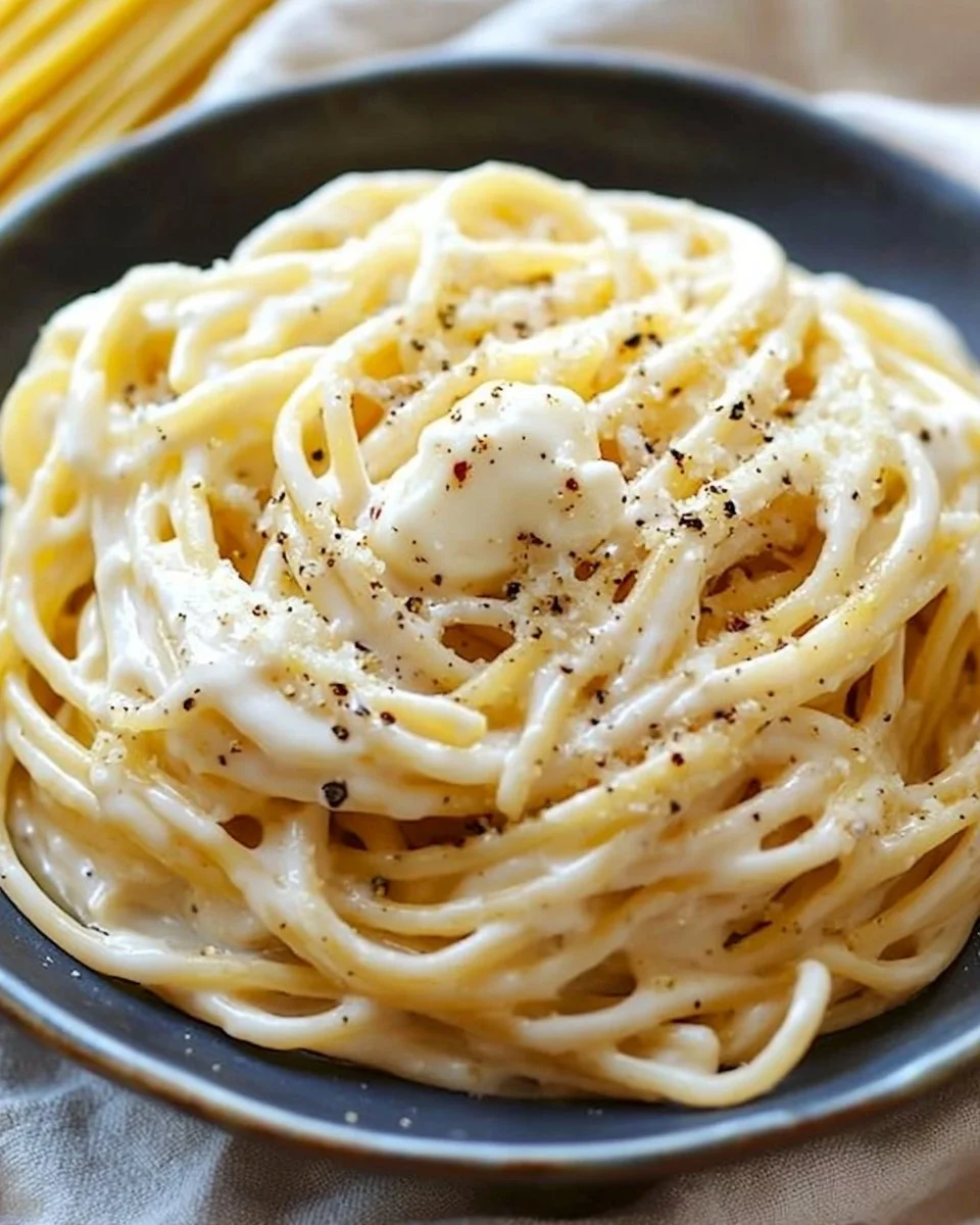 10-MINUTE CREAM CHEESE PASTA