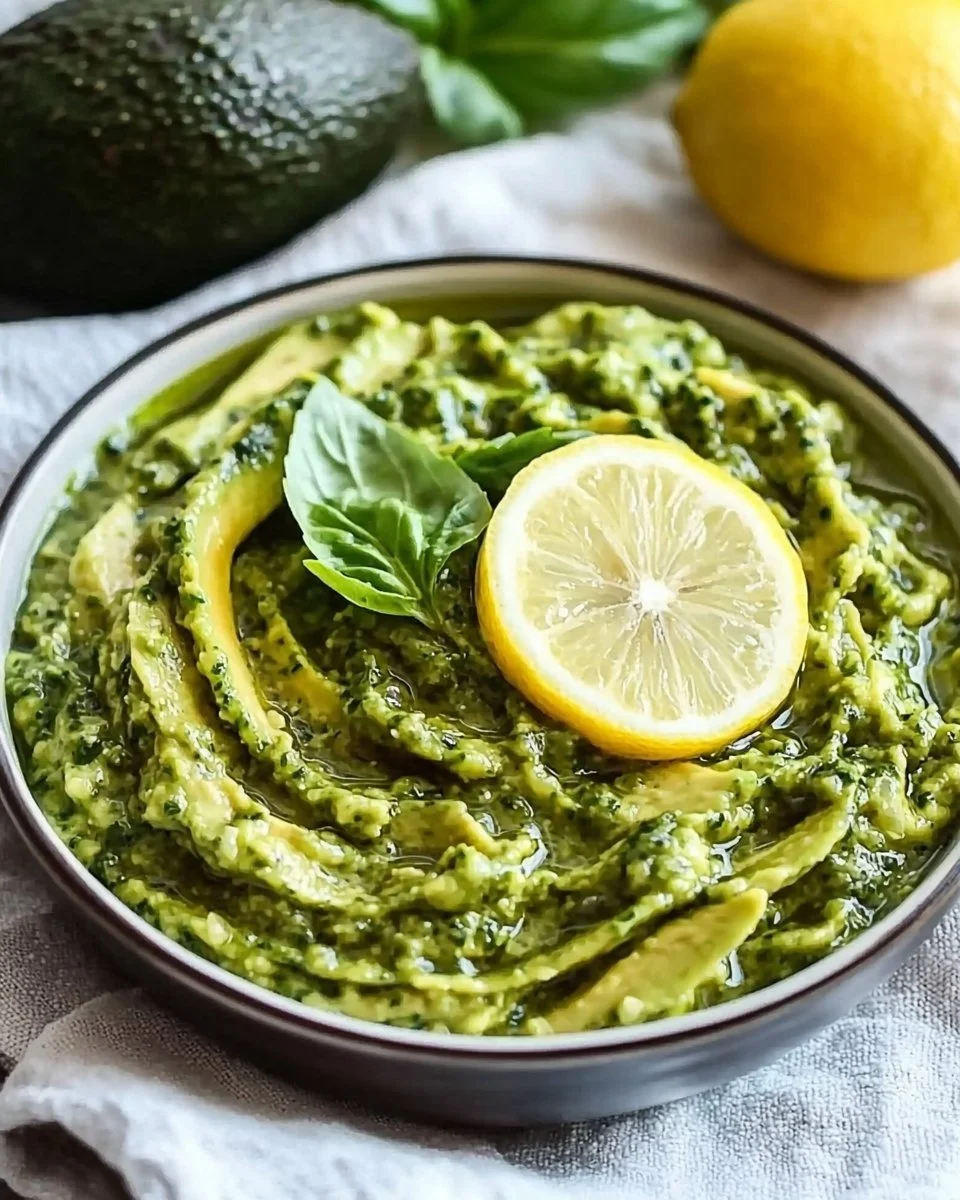 Avocado Lemon Pesto (Nut-Free)