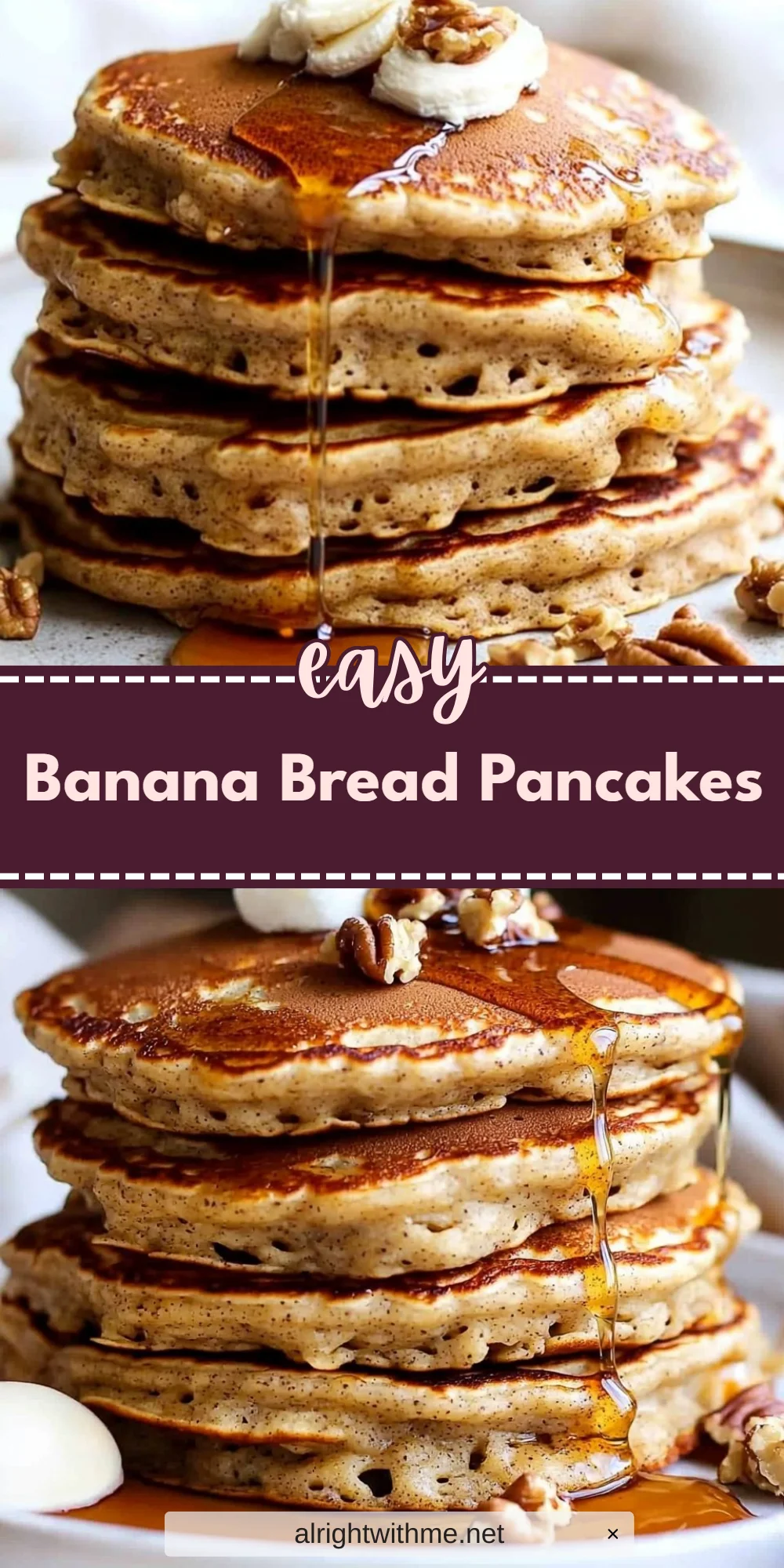 Banana Bread Pancakes