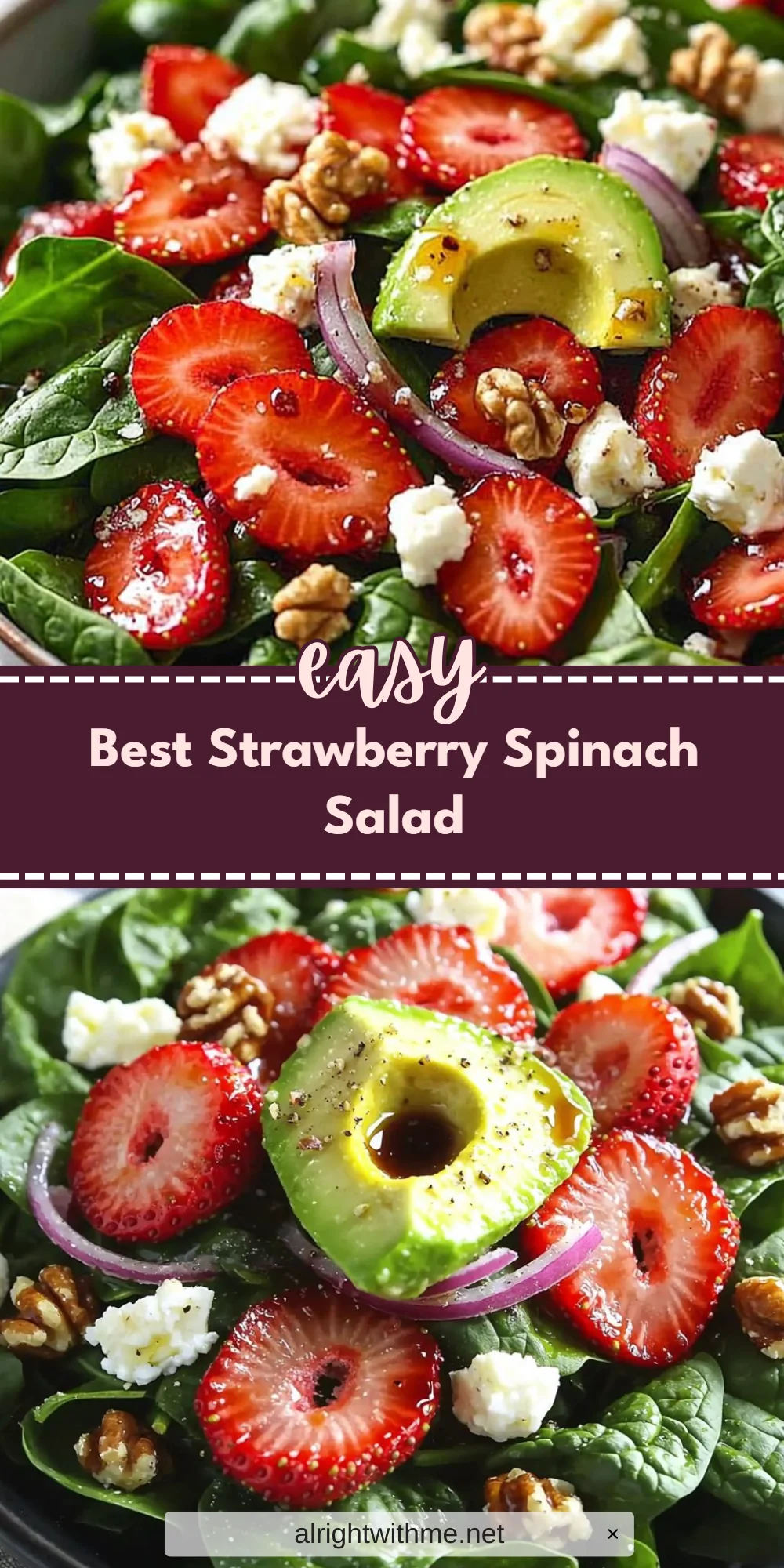 Best Strawberry Spinach Salad
