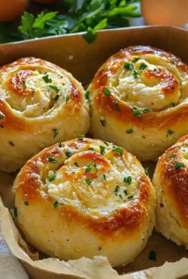Buttery cheese garlic rolls fresh out of the oven, topped with herbs