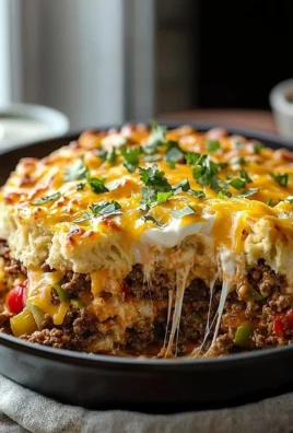 Delicious Cattle Drive Casserole served in a rustic dish