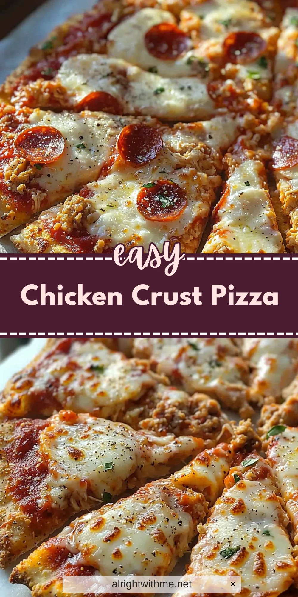 Chicken Crust Pizza