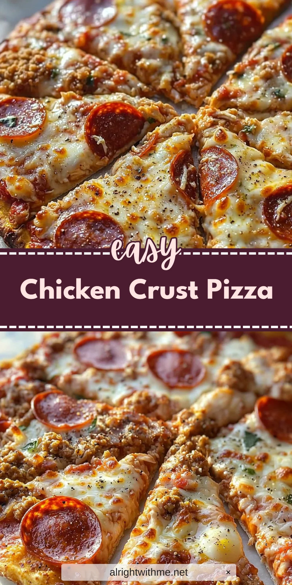 Chicken Crust Pizza