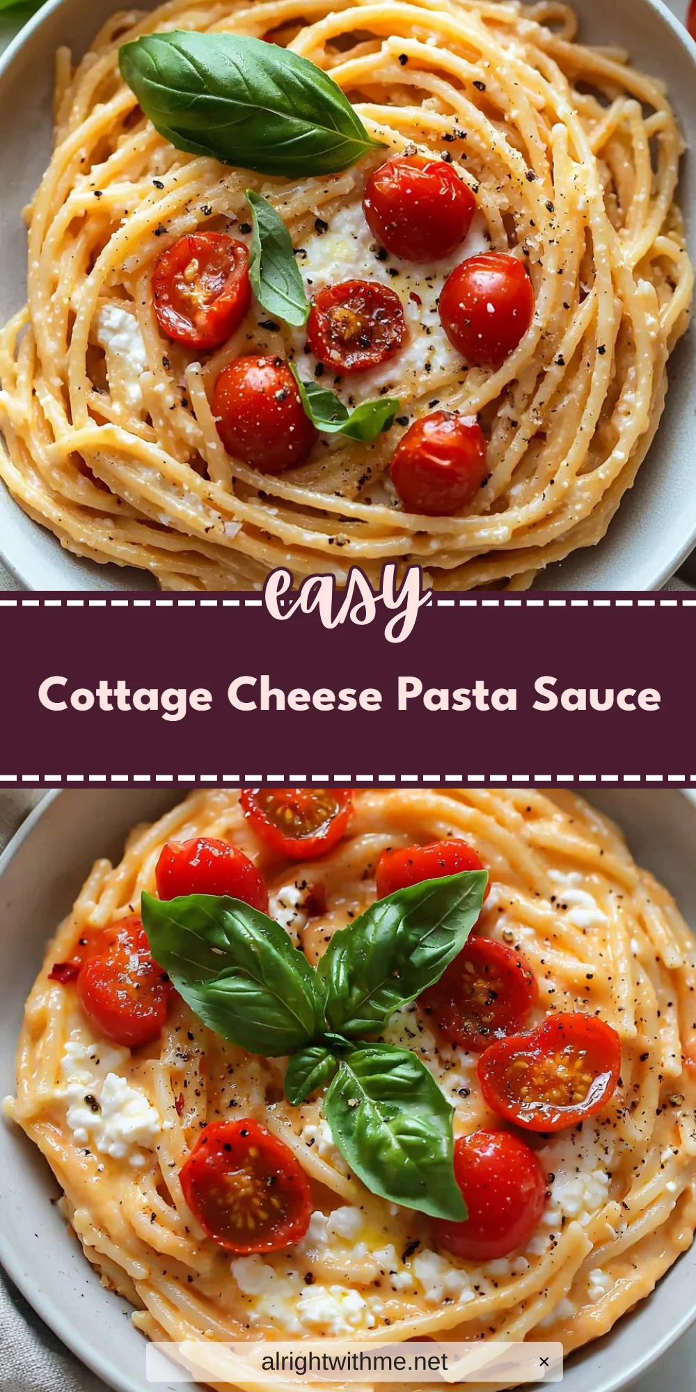 Cottage Cheese Pasta Sauce