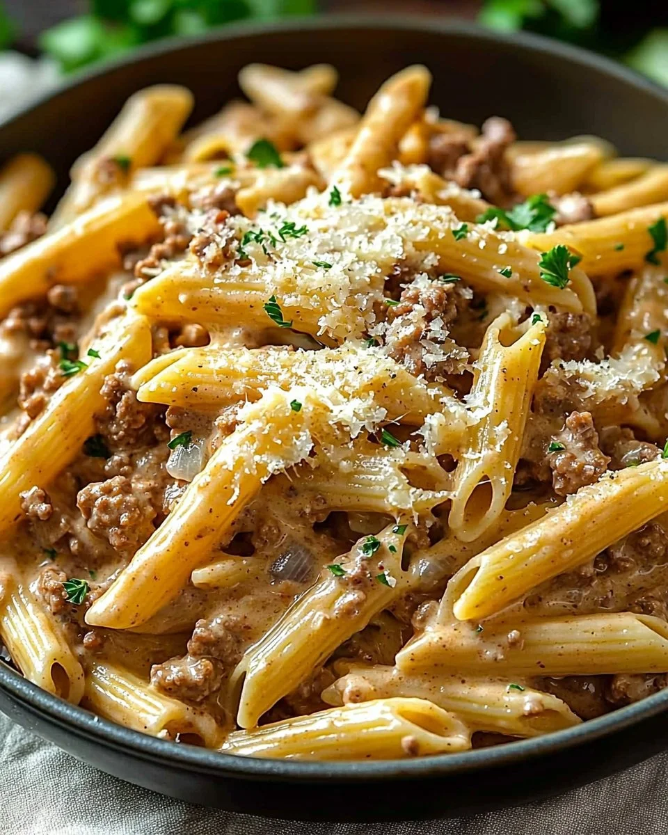 Creamy Beef Pasta