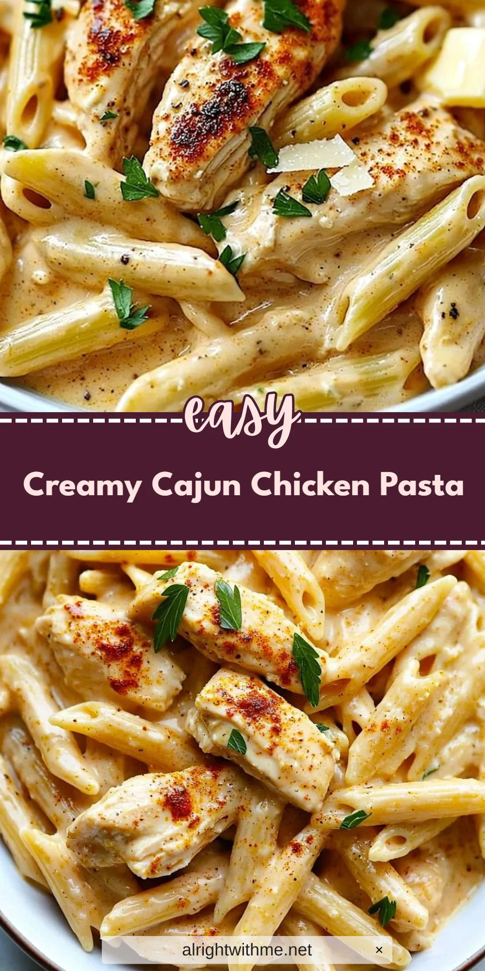 Creamy Cajun Chicken Pasta