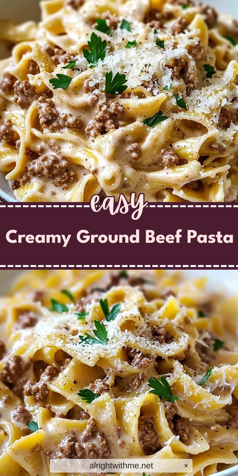 Creamy Ground Beef Pasta